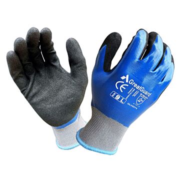 CoolFlex Wet Repel Nitrile Gloves L