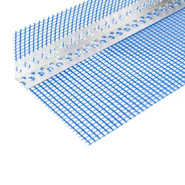 RSC Aluminium Angle Bead With Mesh 2700x130x70mm