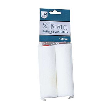 C&A Twin Pack Foam Roller 100MM