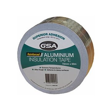 GSA REINFORCED FOIL TAPE 72MM X 50MTR