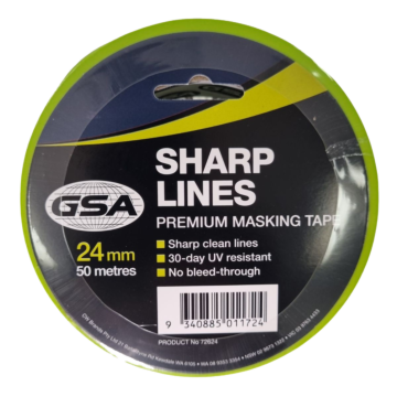 GSA SHARP LINES Masking Tape 24 mm x 50 m