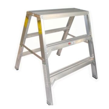 iQuip Aluminium Folding Wide Step Up Stool 900mm