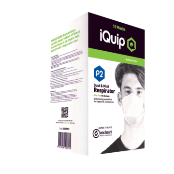 iQuip Dust + Mist Mask P2 10pk, DMP2