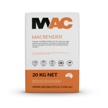 MAC Medium Sand Render Base Coat 20kg