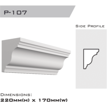 Parapet 220x170x2400mm (Special Order)