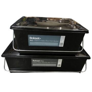 Rokset 530mm Heavy Duty Paint Bucket W/Grid