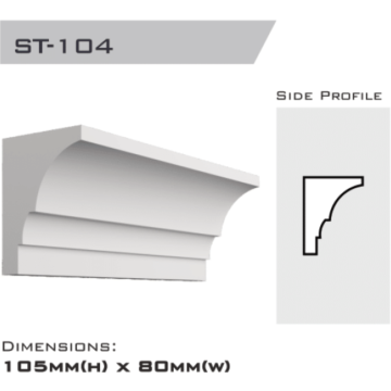 Stringer 100x80x2400mm 