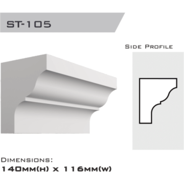 Stringer 140x116x2400mm 