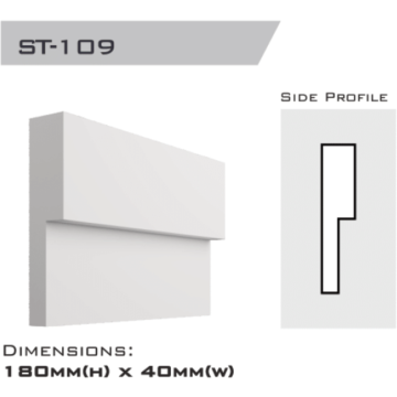 Stringer 180x40x2400mm