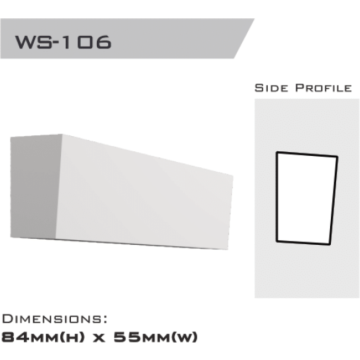 Window Sill 84x55x2400mm